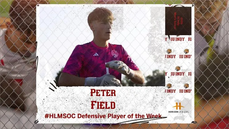 FIELD NAMED #HLMSOC DEFENSIVE PLAYER OF THE WEEK