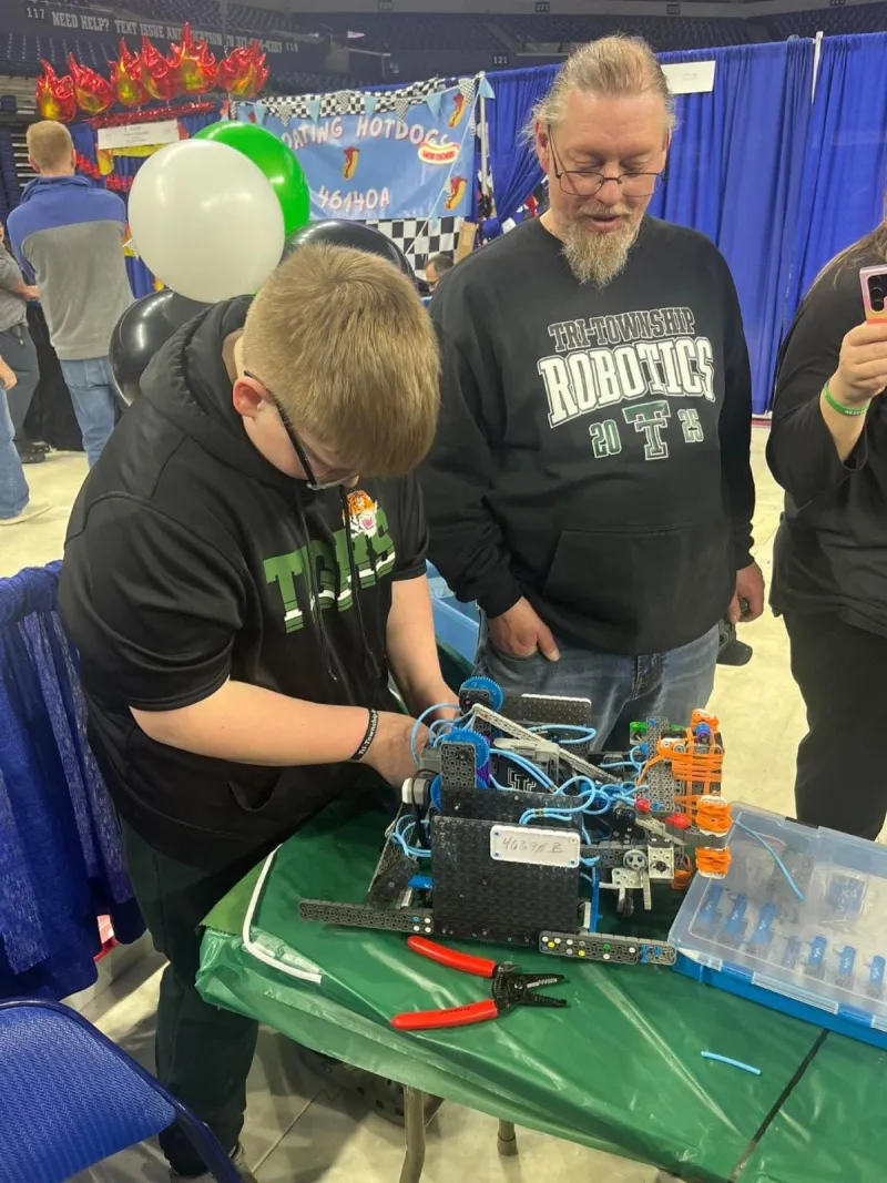 TriTownship School Corporation Celebrates Robotics Grant Award and StateLevel Success