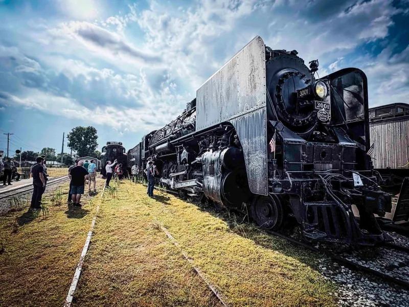 Elkhart to bid farewell to historic New York Central steam locomotive