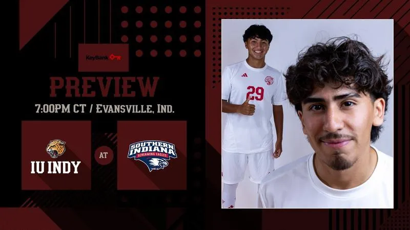 MEN'S SOCCER TREKS TO SOUTHERN INDIANA FOR MIDWEEK TILT