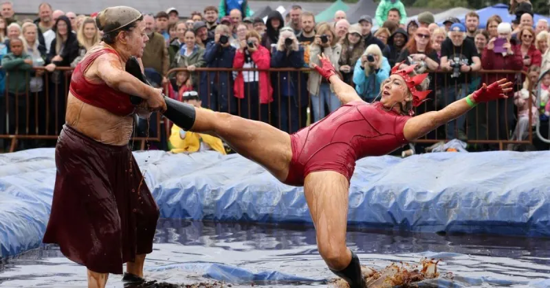 Have what it tastes to become world gravy wrestling champion?