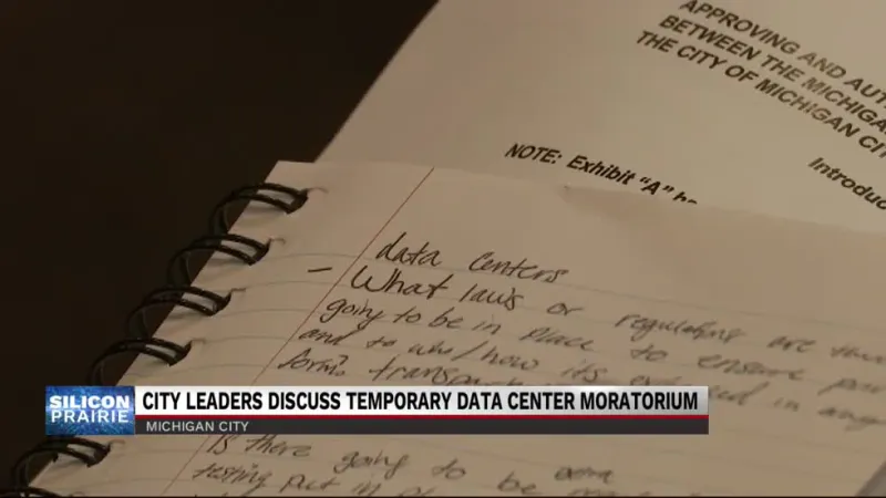 Michigan City considers data center moratorium as Project Maize continues construction