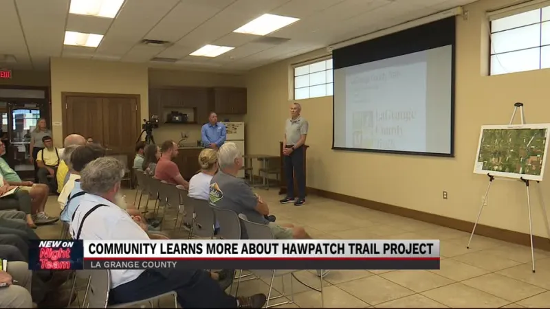 LaGrange community gives feedback to new proposal for the Hawpatch Trail