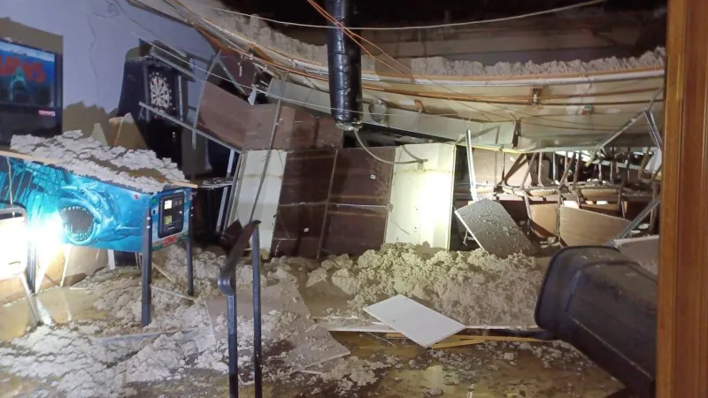 Fraternal Order of Eagles in Niles closes after ceiling collapses