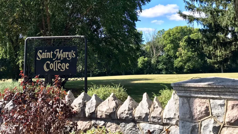 Sexual assault incident at Saint Mary's College campus