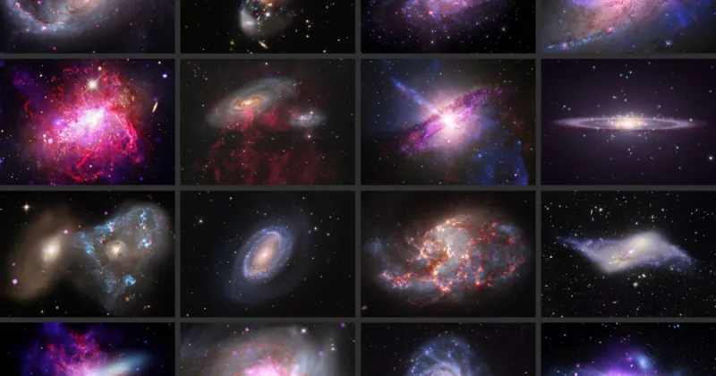 Space scientists share 16 stunning 'cosmic gem' images