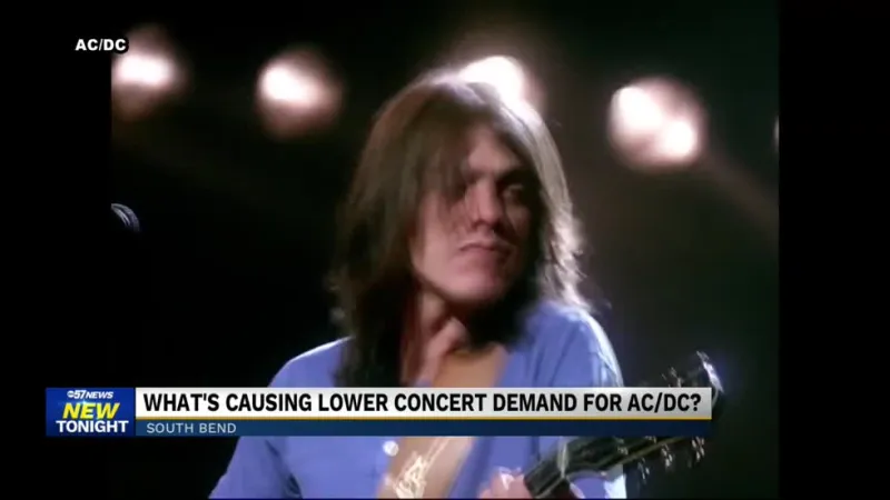 Hundreds of tickets still available for upcoming AC/DC show despite first return to South Bend in 43 years