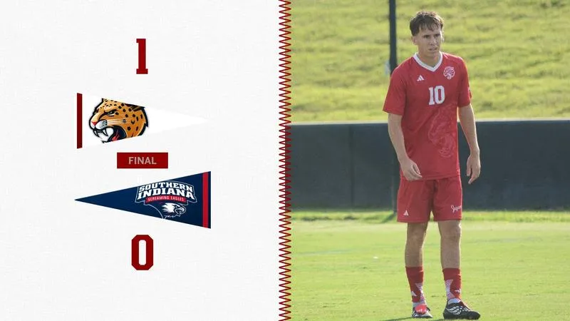 MEN'S SOCCER SWEATS OUT SHUTOUT VICTORY AT SOUTHERN INDIANA