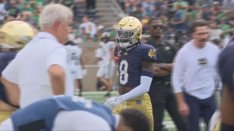 Irish coaches & teammates support Adon Shuler following his father's passing