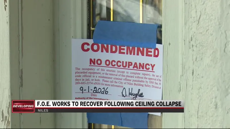F.O.E Niles remaining optimistic about uncertain future amid roof collapse