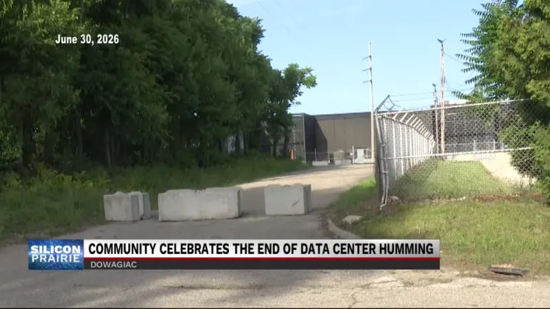 Bitcoin mining ceases at Dowagiac data center, consistent humming no longer heard