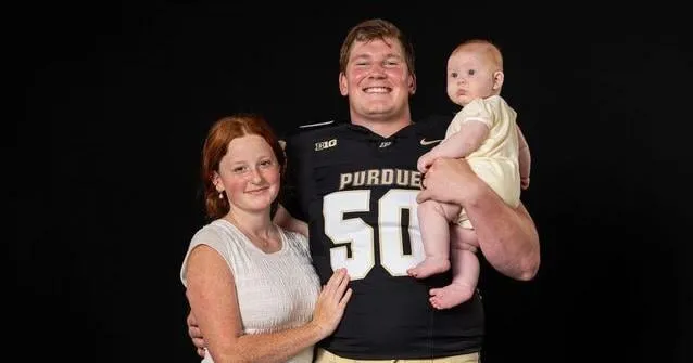 'Uncle' Boaz Stanley balances Purdue football, fatherhood