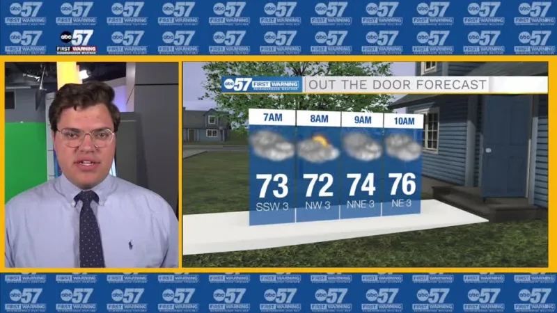 Still warm out the door, closer to average highs today