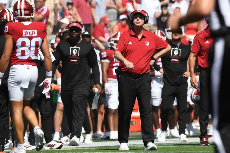 Video, Quotes: Curt Cignetti reacts to IU football's win against North Texas