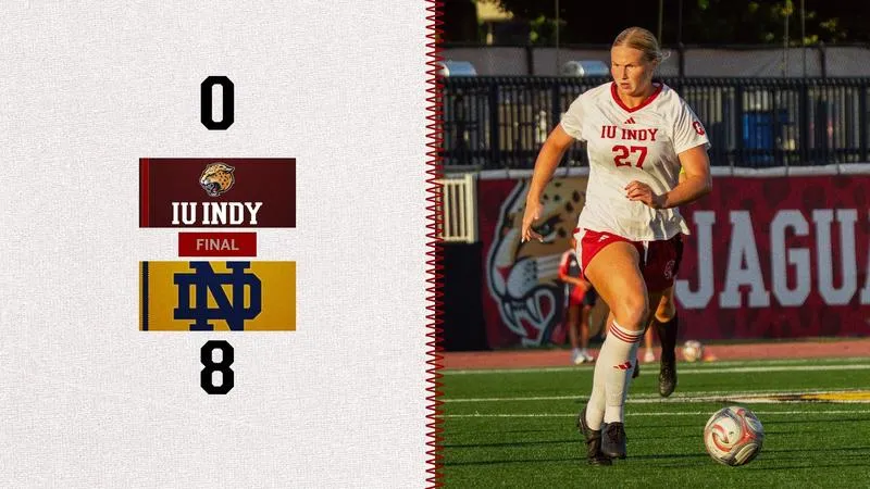 JAGUARS BLITZED BY IRISH IN ROAD LOSS AT NOTRE DAME
