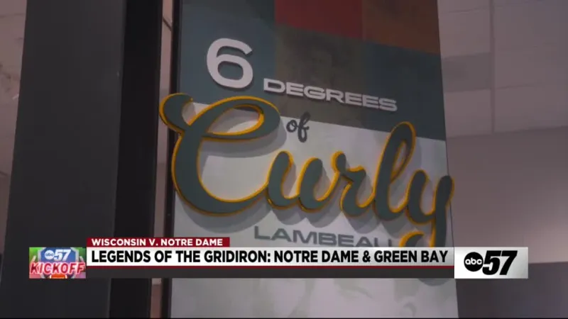 "Six degrees of Curly Lambeau:" the history of football runs through Notre Dame and Green Bay