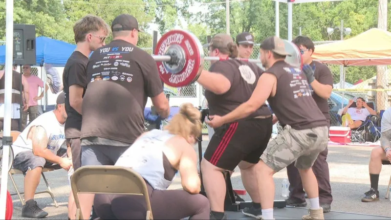 Blueberry Beast powerlifting competition raises money for Project Fire Buddies