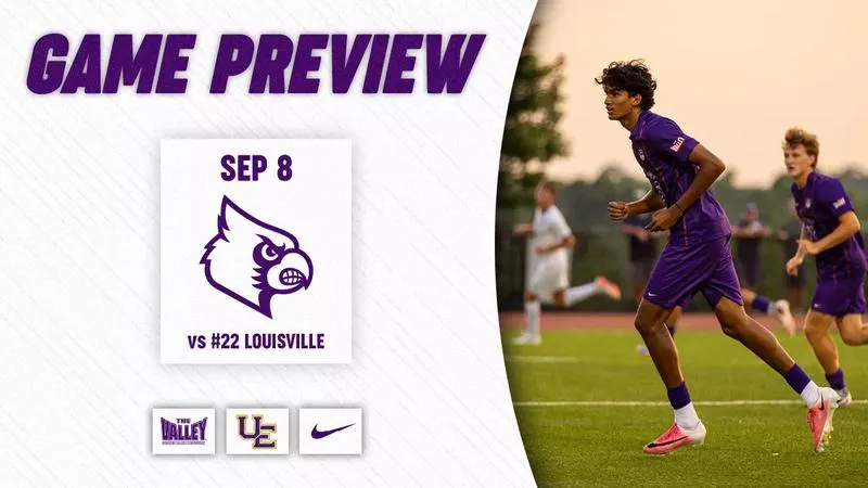 Men's Soccer Welcomes No. 22 Louisville Tuesday