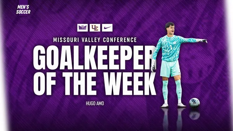 Amo Named MVC Goalkeeper of the Week