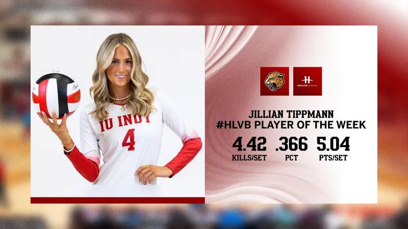 TIPPMANN NAMED #HLVB PLAYER OF THE WEEK
