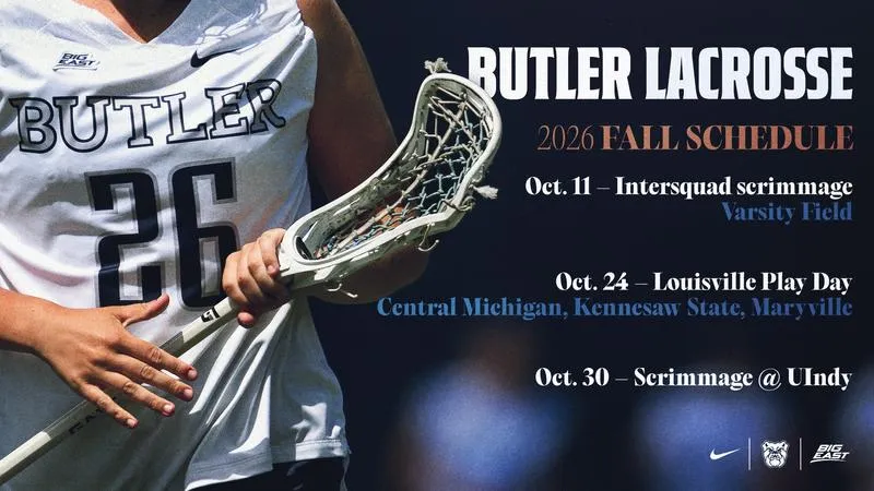 Butler Lacrosse Announces Fall Schedule