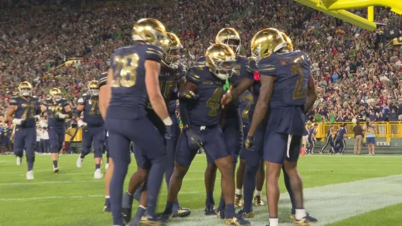 Notre Dame Football starts season off strong with win over Wisconsin