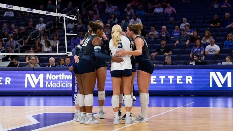 Butler Falls to Northwestern in Four Sets