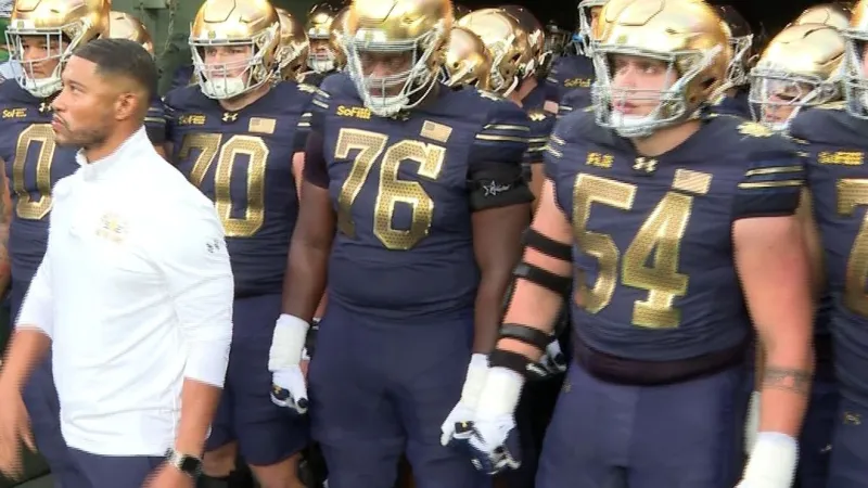 Notre Dame moves up to No. 3 in AP Top 25 college football poll after win over Wisconsin