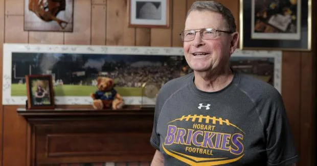 Late Hobart football coach Tom Kerr remembered as program 'staple,' father figure
