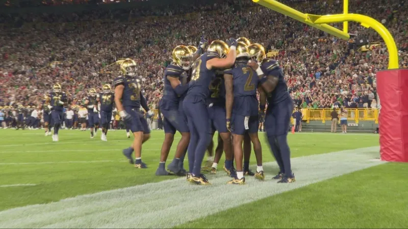 DJ McKinney reflects on pick-six vs Wisconsin