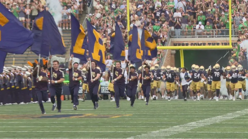 Notre Dame football games impact local economy with millions in revenue