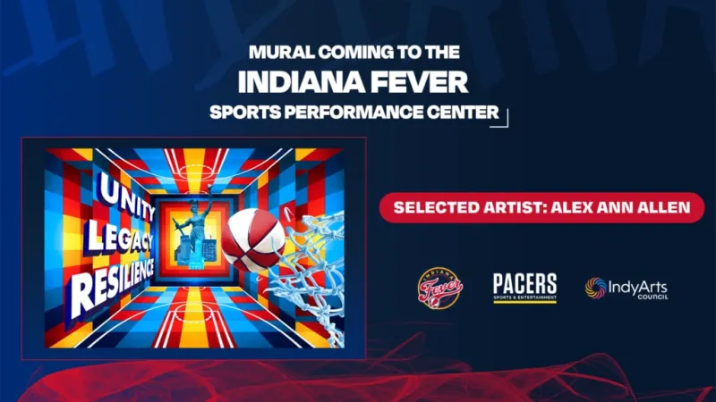 Local artist selected to create mural for Indiana Fever