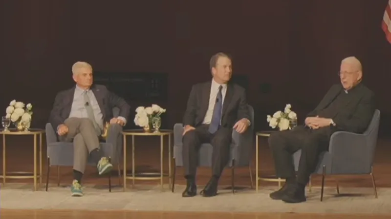 Notre Dame hosts special event with high profile guests marking 25th anniversary of 9/11