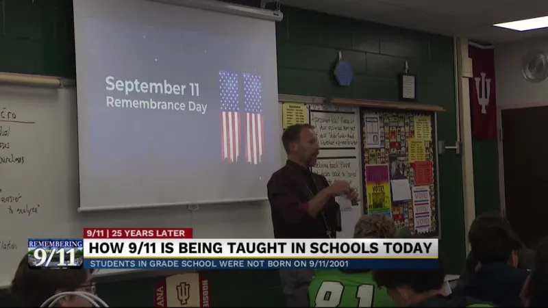Bremen High School teacher finds new way to teach students about 9/11
