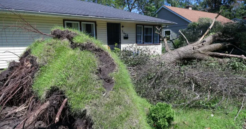 Derecho cleanup crews to begin removing debris across LaPorte County