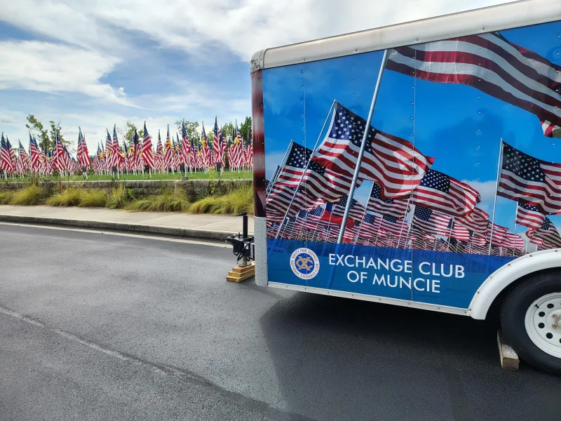 Photo Gallery: Flags of Honor, Muncie, 09/11/26