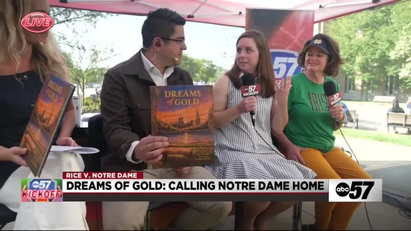 'Dreams of Gold,' new book about the dream of calling Notre Dame home