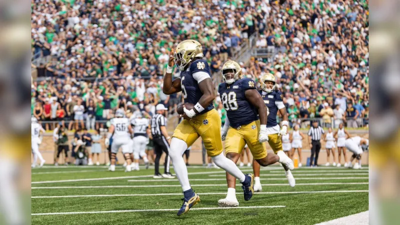 Irish dominates the first half against the Owls