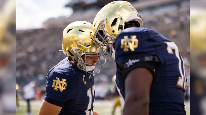 The Irish take down the Owls in their home opener