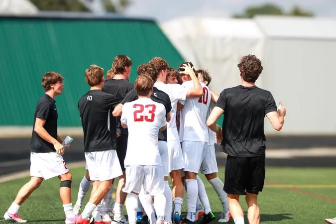 Greyhounds Earn First GLVC Win of Season