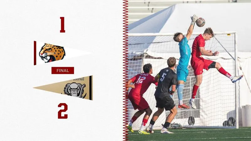 JAGUARS STUMBLE TO IN-STATE FOE MASTODONS, 2-1