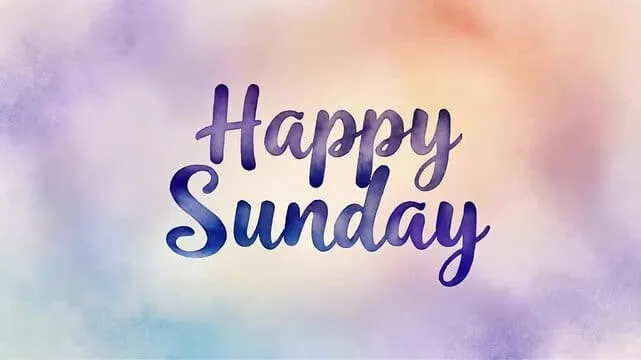 Here is your Sunday forecast