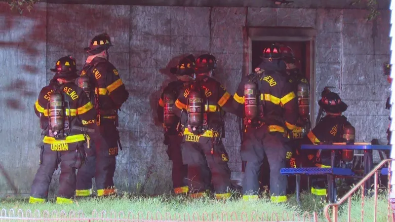 No injuries after early morning garage fire in South Bend