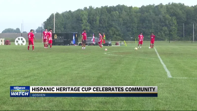 Siara Carpenter at the Hispanic Heritage Cup in Goshen