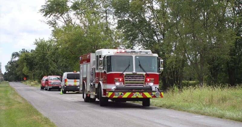 Structure fire erupts at residence near Lakes of the Four Seasons