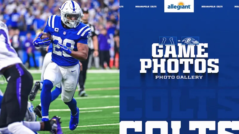 Game Highlights: Colts vs. Ravens, Week 1 | Photo Gallery