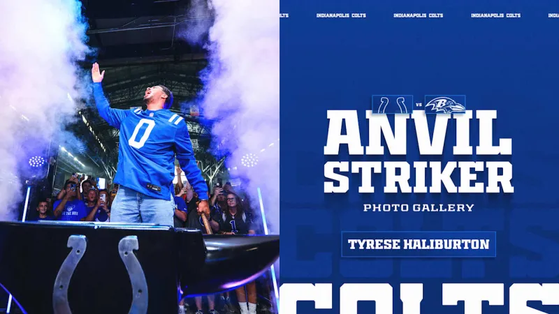 Player Tunnel intros: Colts vs. Ravens, Week 1 | Photo Gallery