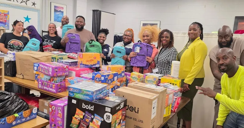 Gary schools open Angel Room with food, supplies for families in need after derecho
