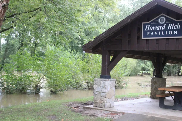 High waters on Wabash River