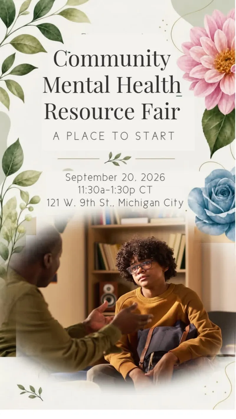 Community Mental Health Resource Fair: A Place to Start-Coming THIS WEEKEND September 20